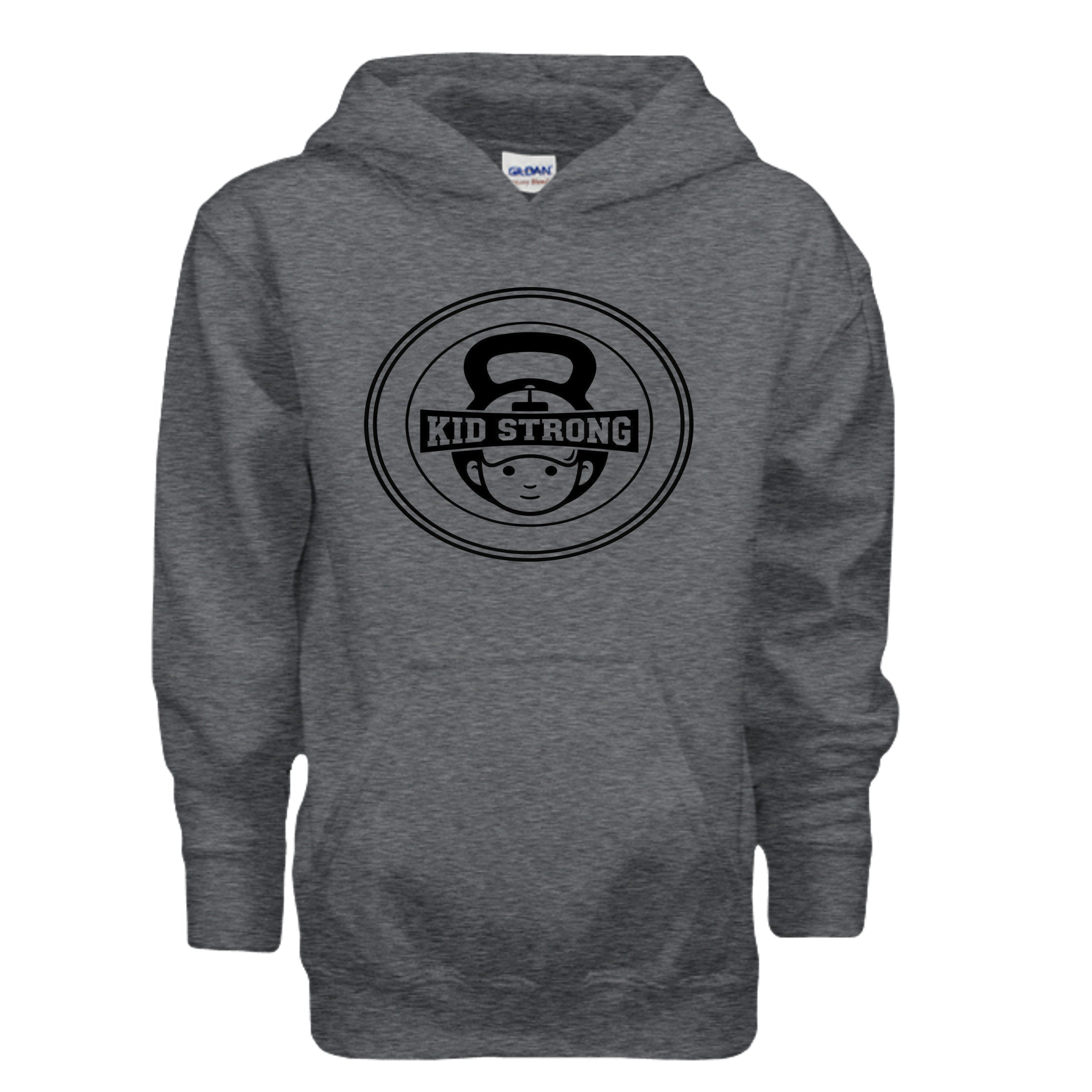 DARK HEATHER - G185B - FRONT